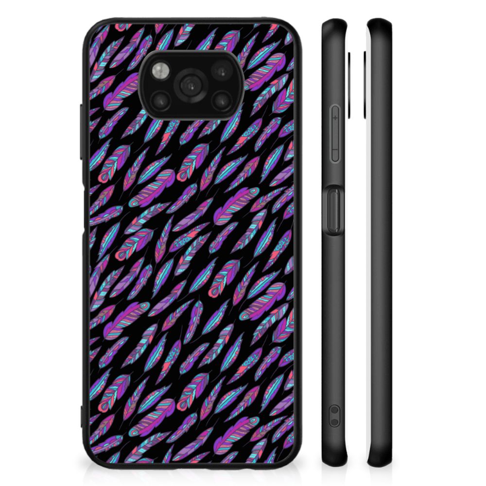 Xiaomi Poco X3 | X3 Pro Back Case Feathers Color