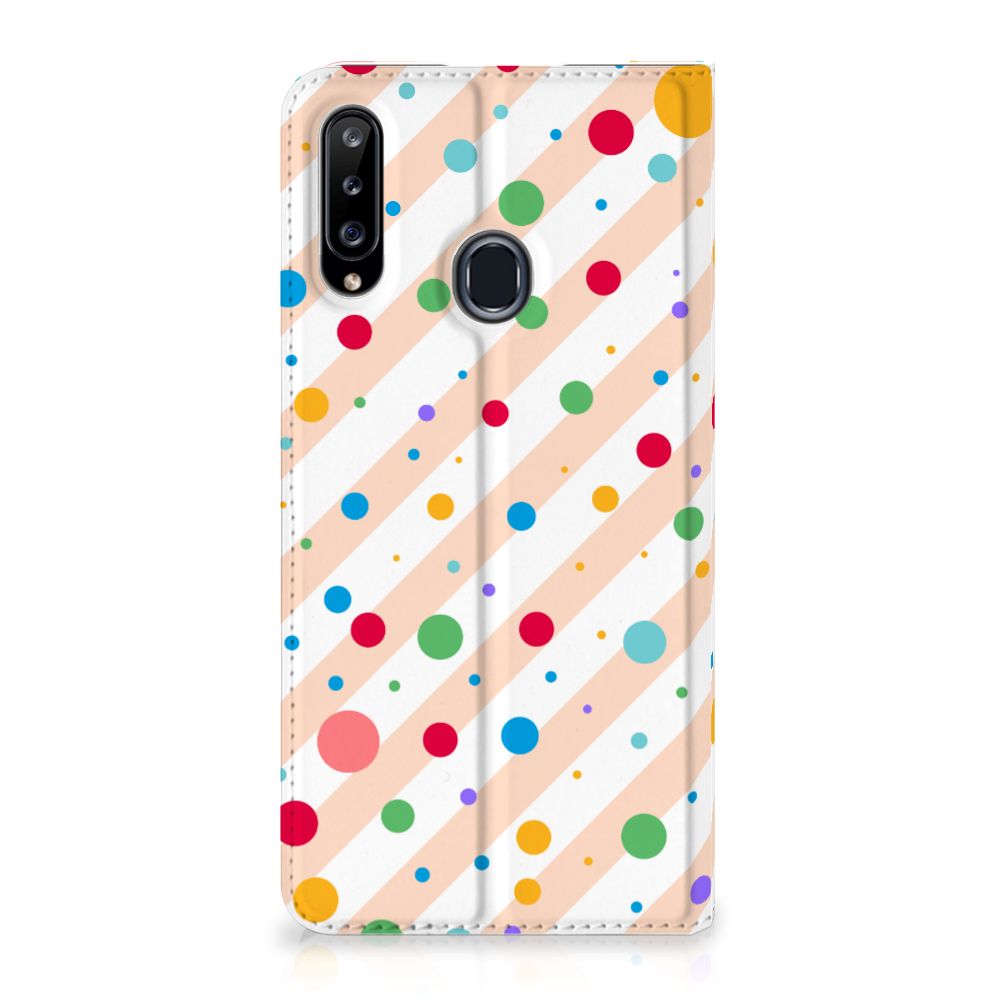 Samsung Galaxy A20s Hoesje met Magneet Dots - B2C Telecom