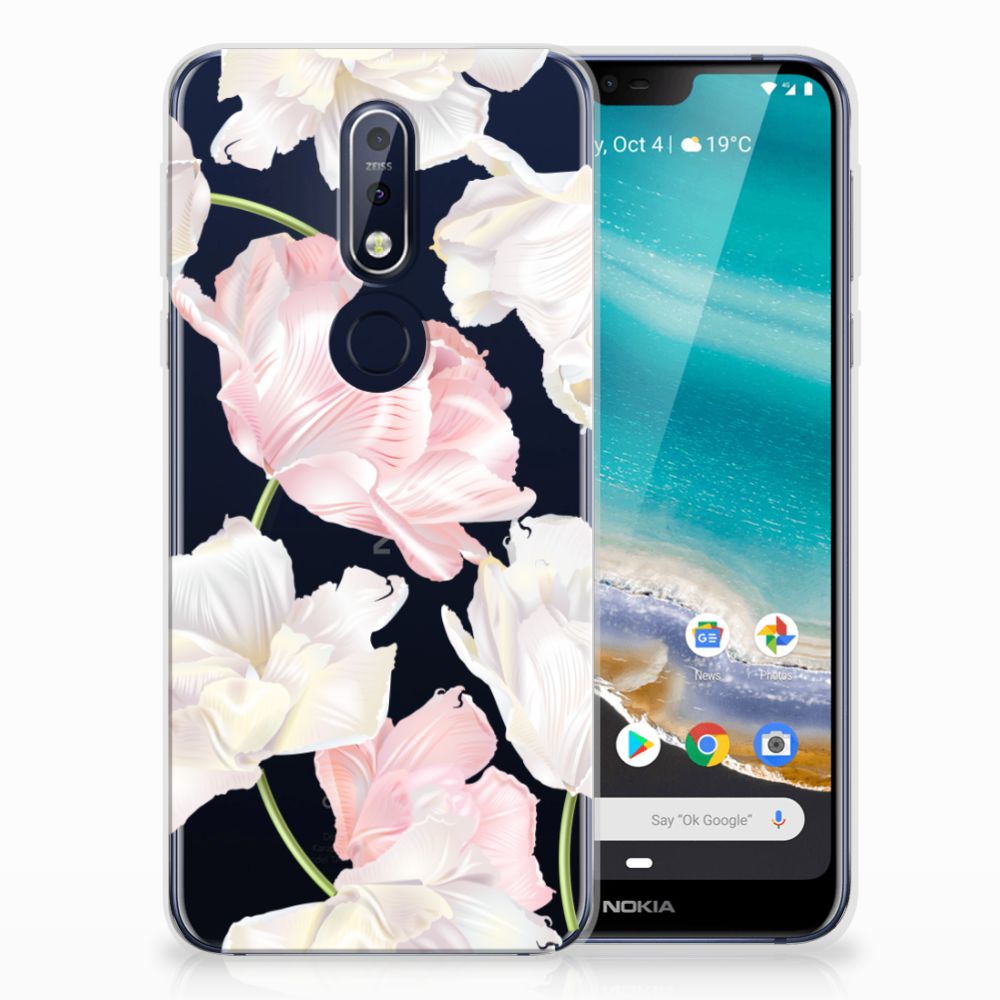 Nokia 7.1 TPU Case Lovely Flowers