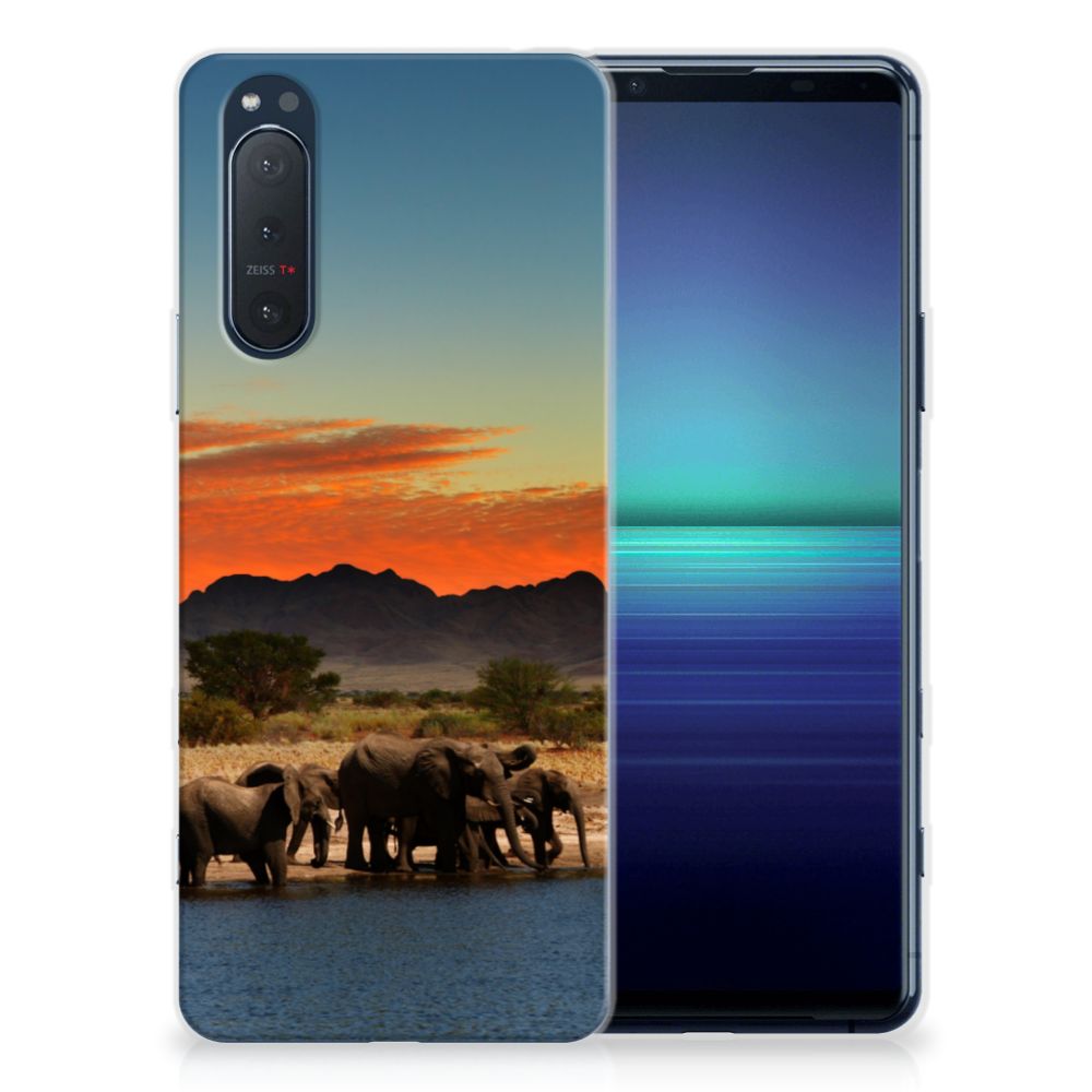 Sony Xperia 5II TPU Hoesje Olifanten B2C Telecom