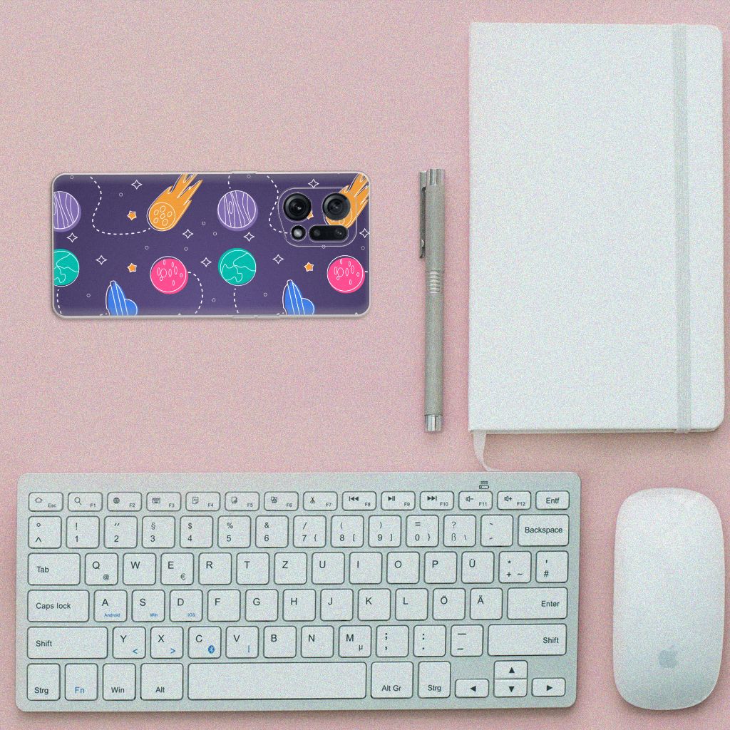 OPPO Find X5 Silicone Back Cover Space B2C Telecom