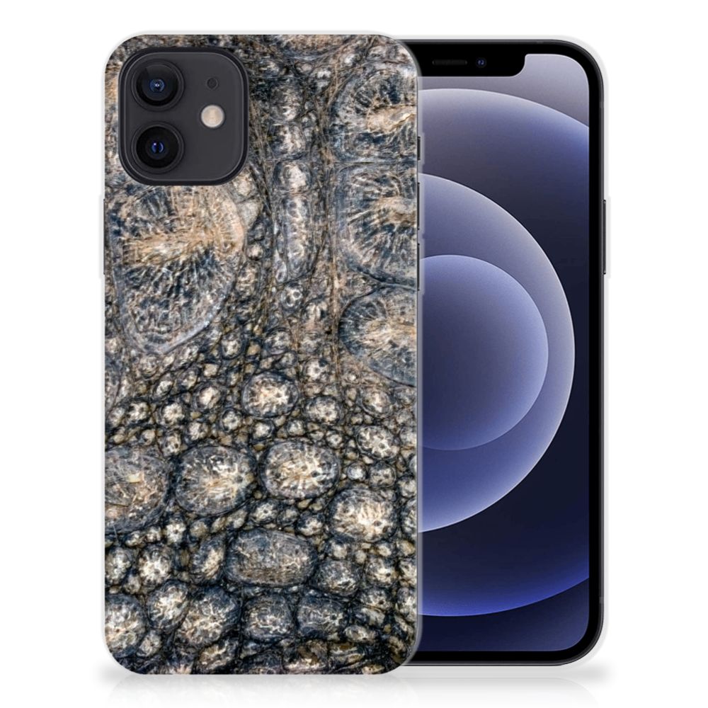 iPhone 12 | 12 Pro (6.1") TPU Hoesje Krokodillenprint