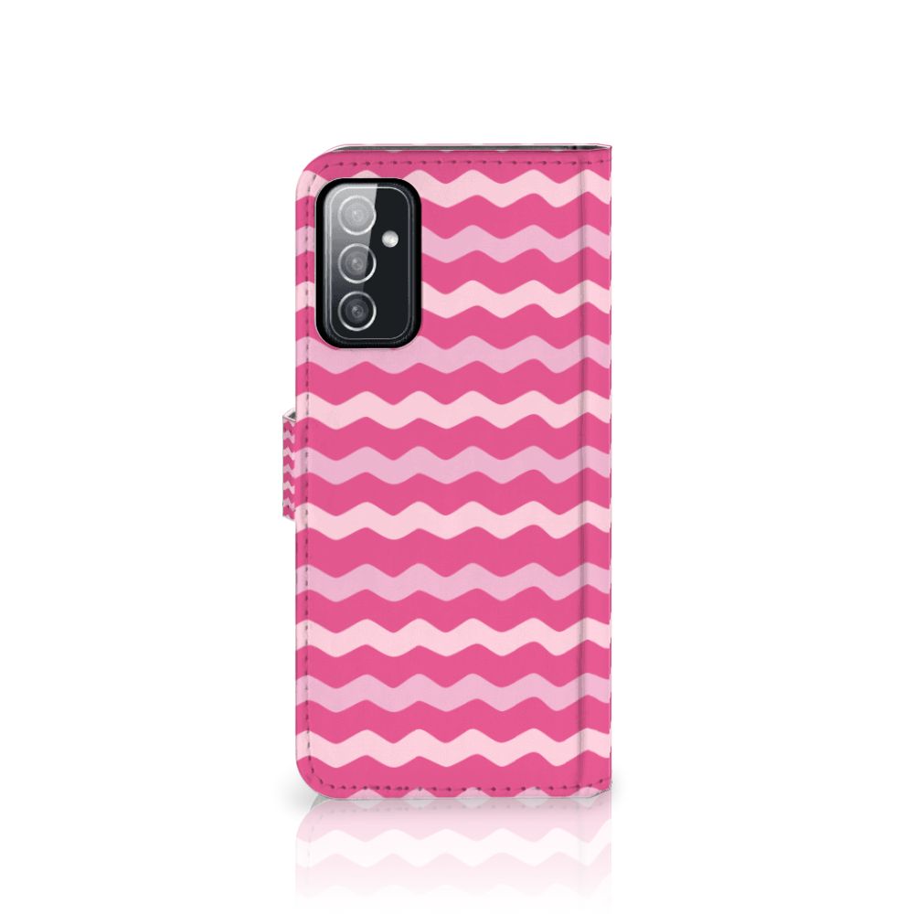 Samsung Galaxy M52 Telefoon Hoesje Waves Pink