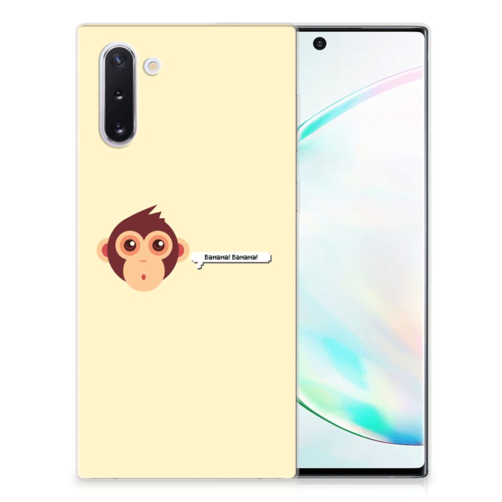 Samsung Galaxy Note 10 Telefoonhoesje met Naam Monkey