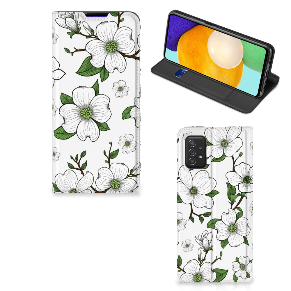 Samsung Galaxy A03s Smart Cover Dogwood Flowers - B2C Telecom