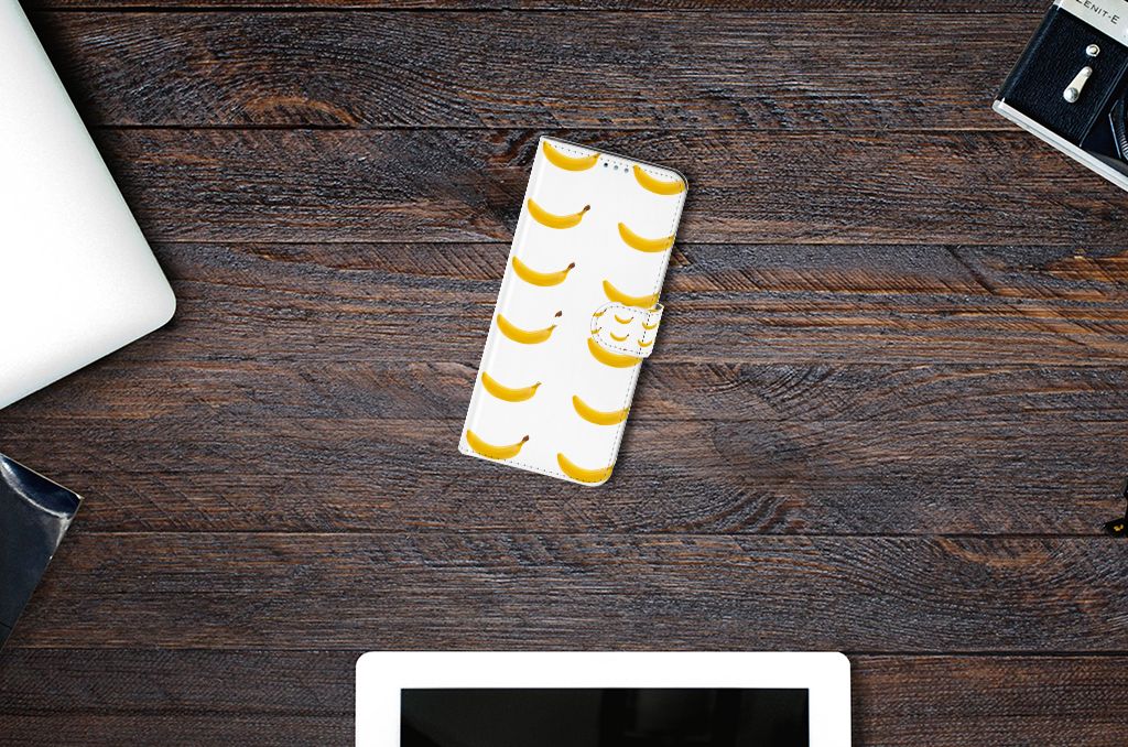 Motorola Moto G9 Plus Book Cover Banana