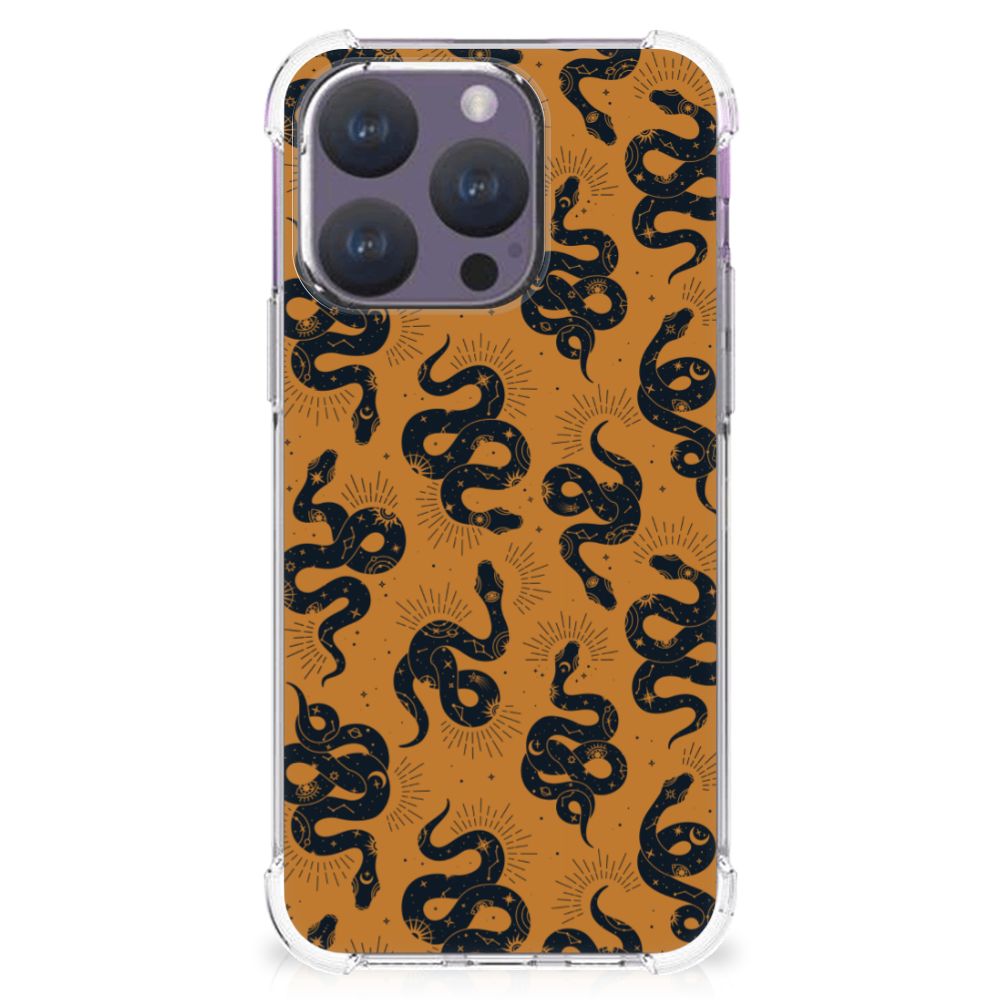 Case Anti-shock voor iPhone 15 Pro Snakes B2C Telecom