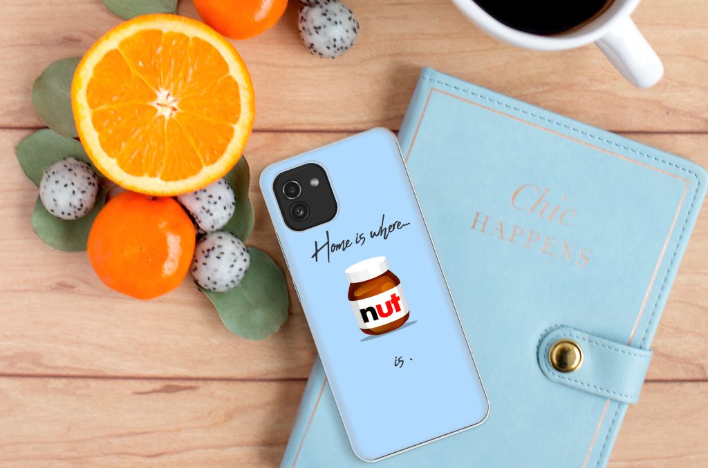 Samsung Galaxy A03 Siliconen Case Nut Home B2C Telecom