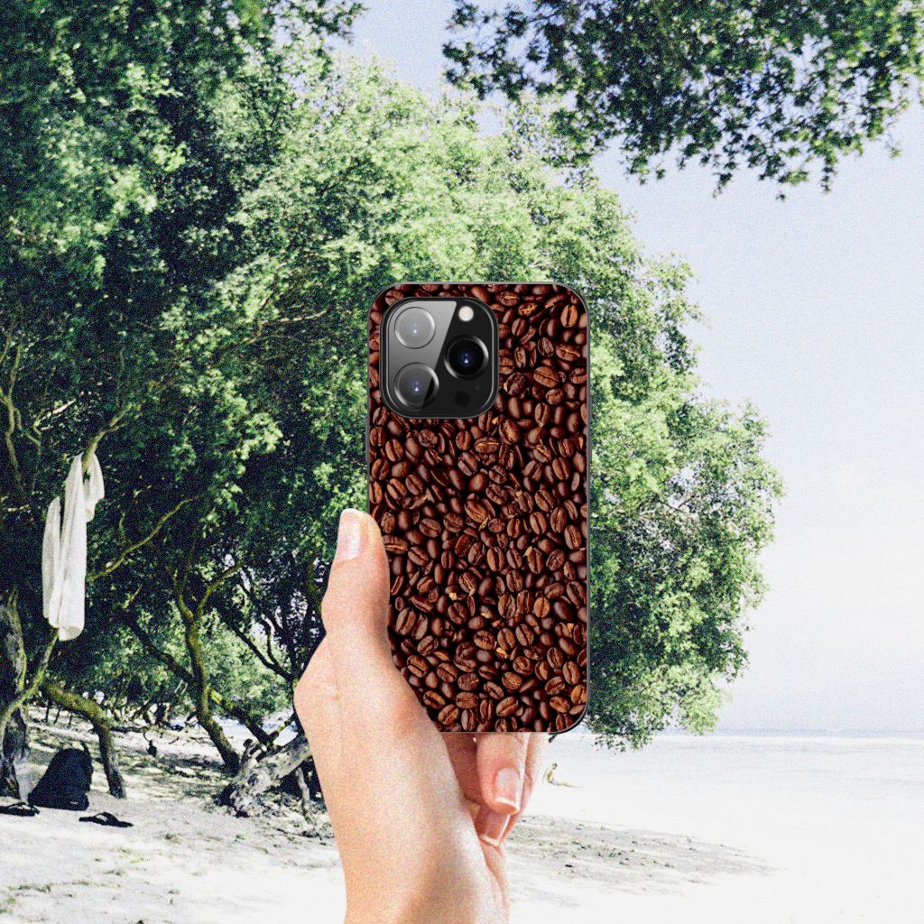 iPhone 14 Pro Back Cover Hoesje Koffiebonen B2C Telecom