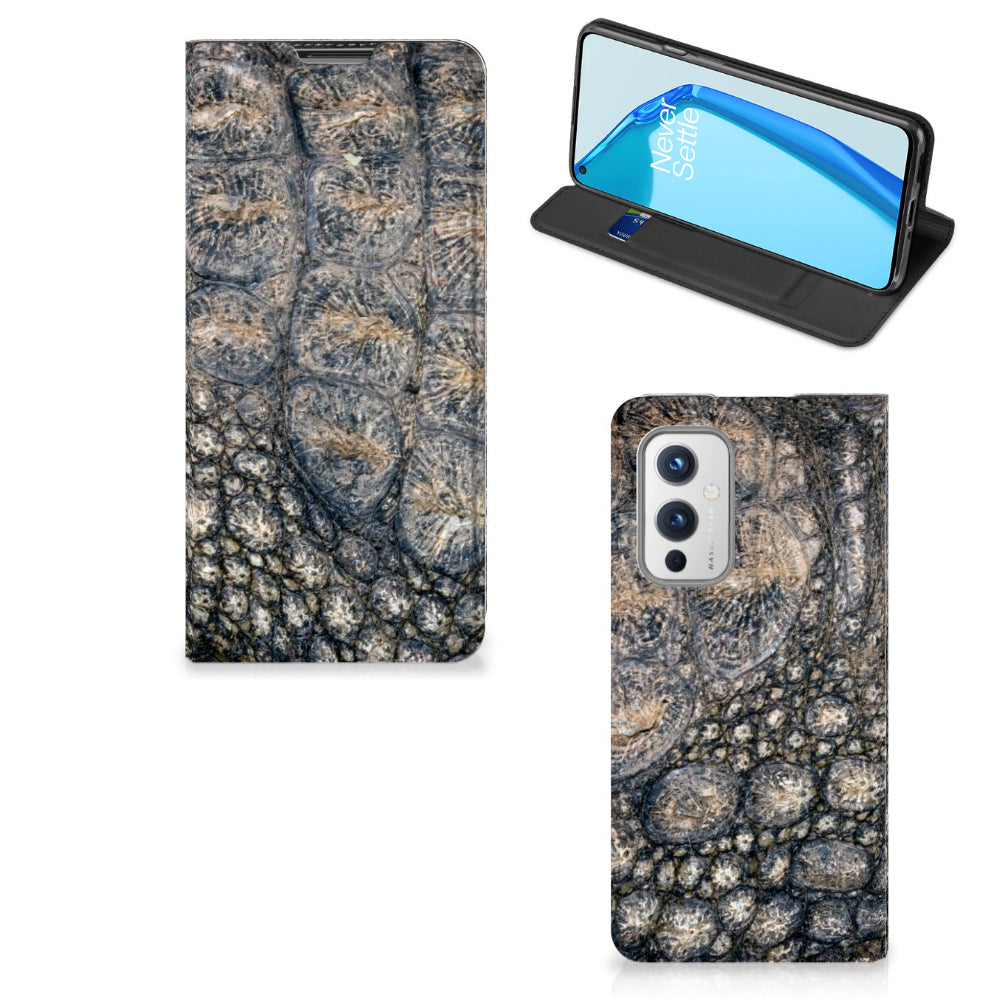 OnePlus 9 Hoesje maken Krokodillenprint