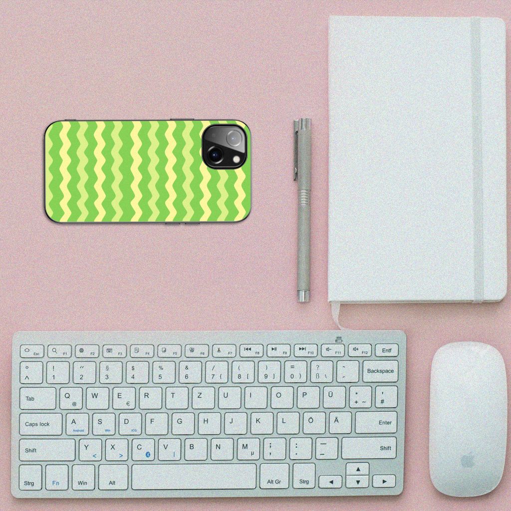 Apple iPhone 13 Back Case Waves Green B2C Telecom