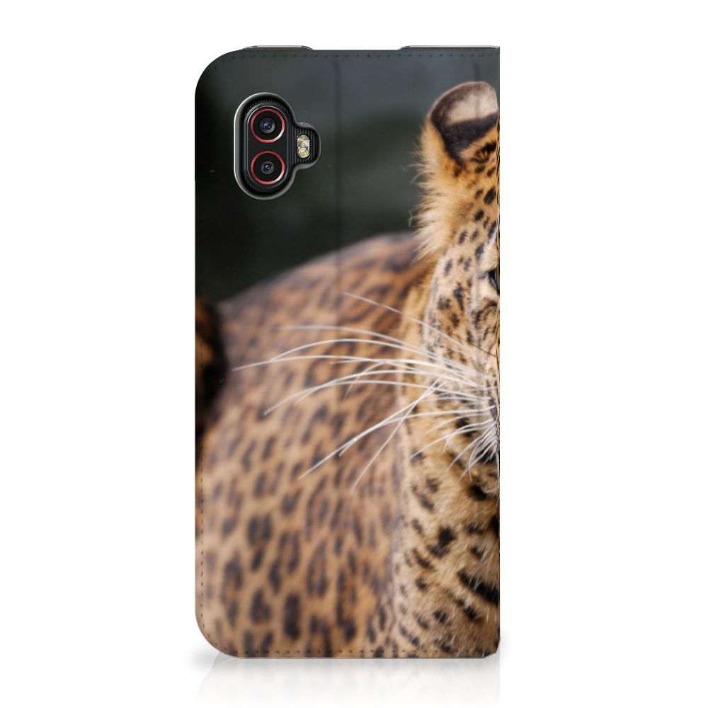 Samsung Galaxy Xcover 6 Pro Hoesje maken Luipaard - B2C Telecom