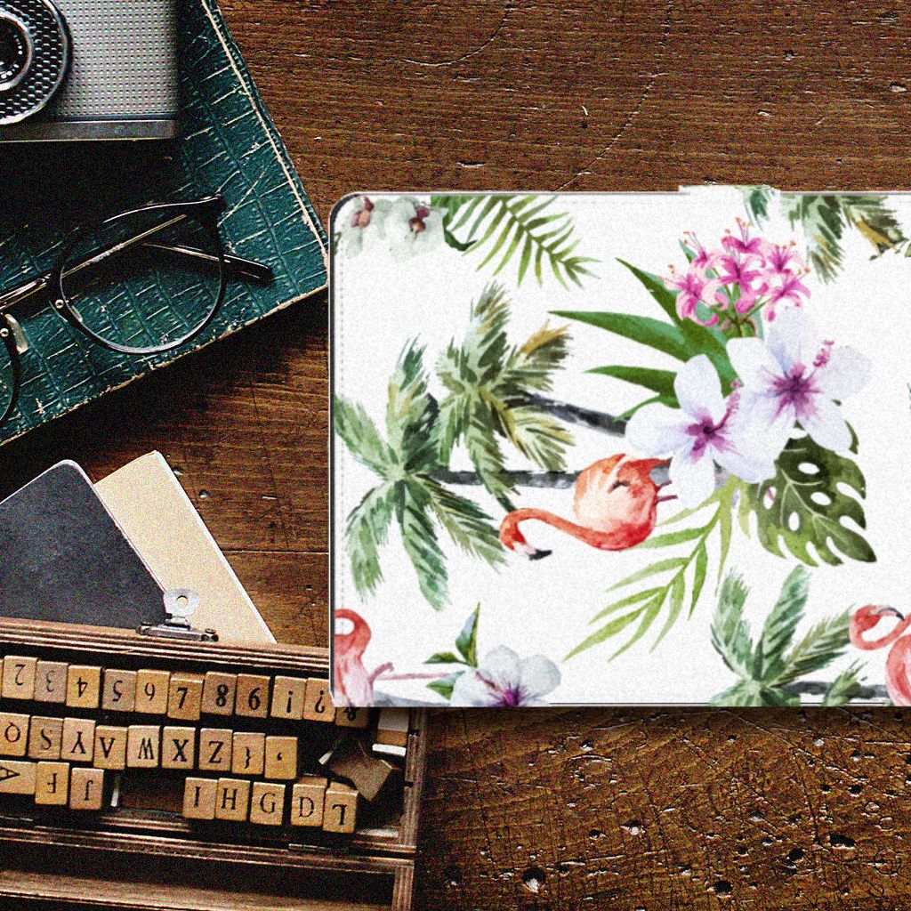 Lenovo Tab P11 | P11 Plus Flip Case Flamingo Palms
