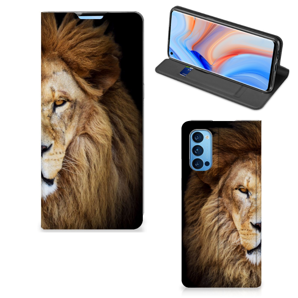 OPPO Reno4 Pro 5G Hoesje maken Leeuw - B2C Telecom