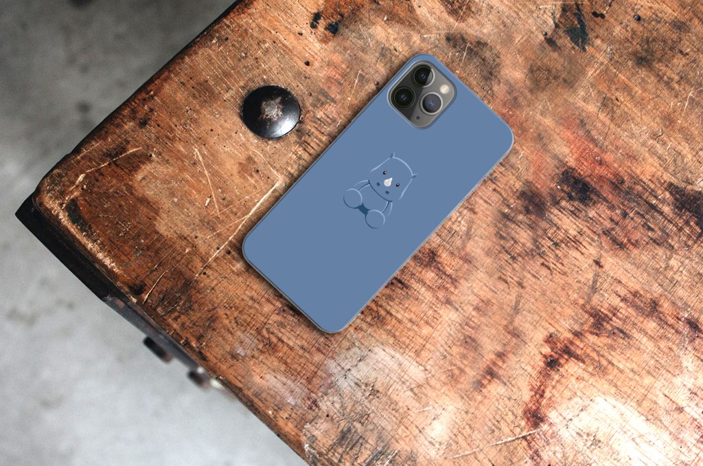 Apple iPhone 11 Pro Telefoonhoesje met Naam Baby Rhino
