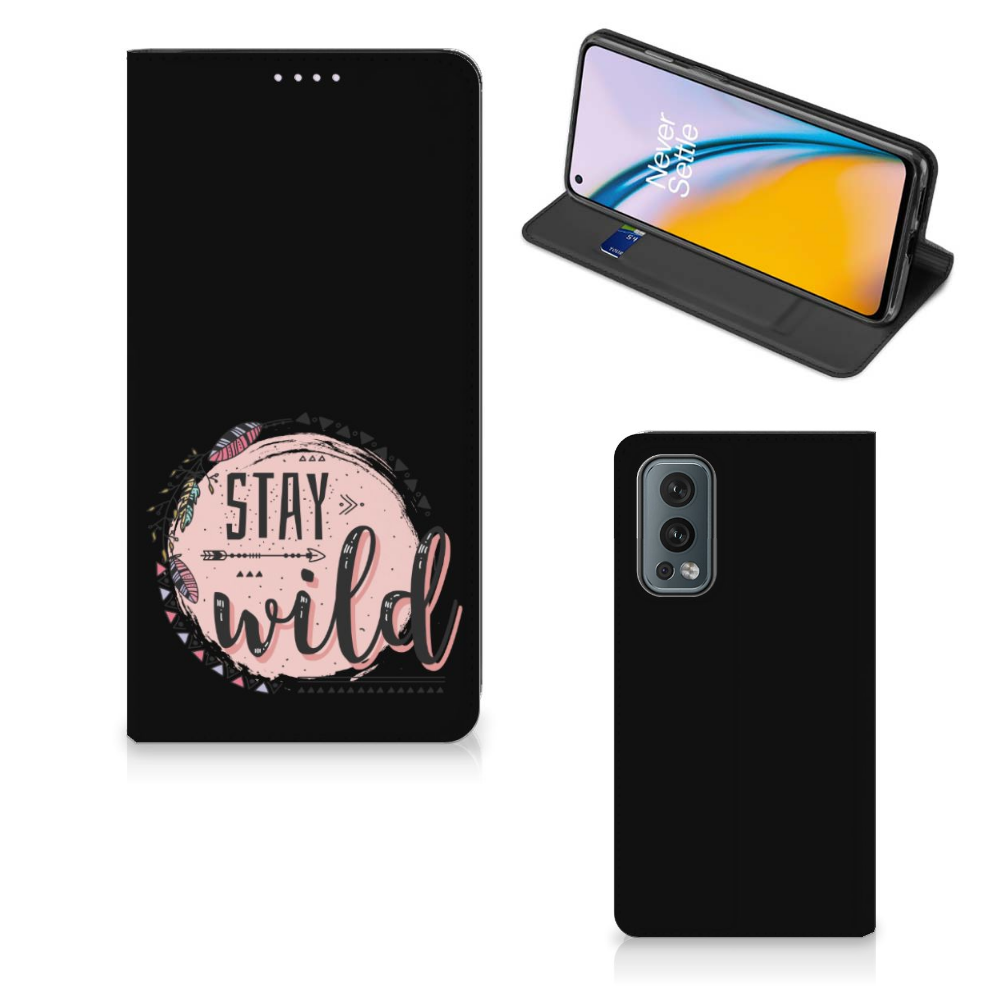 OnePlus Nord 2 5G Magnet Case Boho Stay Wild - B2C Telecom