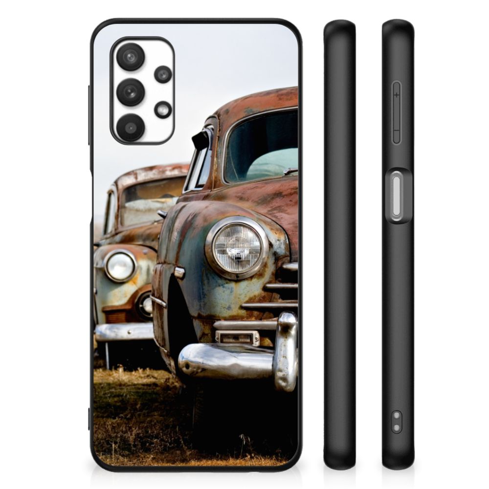 Samsung Galaxy A32 5G Silicone Back Case Vintage Auto B2C Telecom