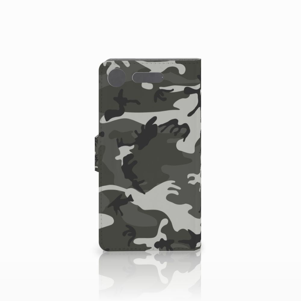 Sony Xperia XZ1 Telefoon Hoesje Army Light