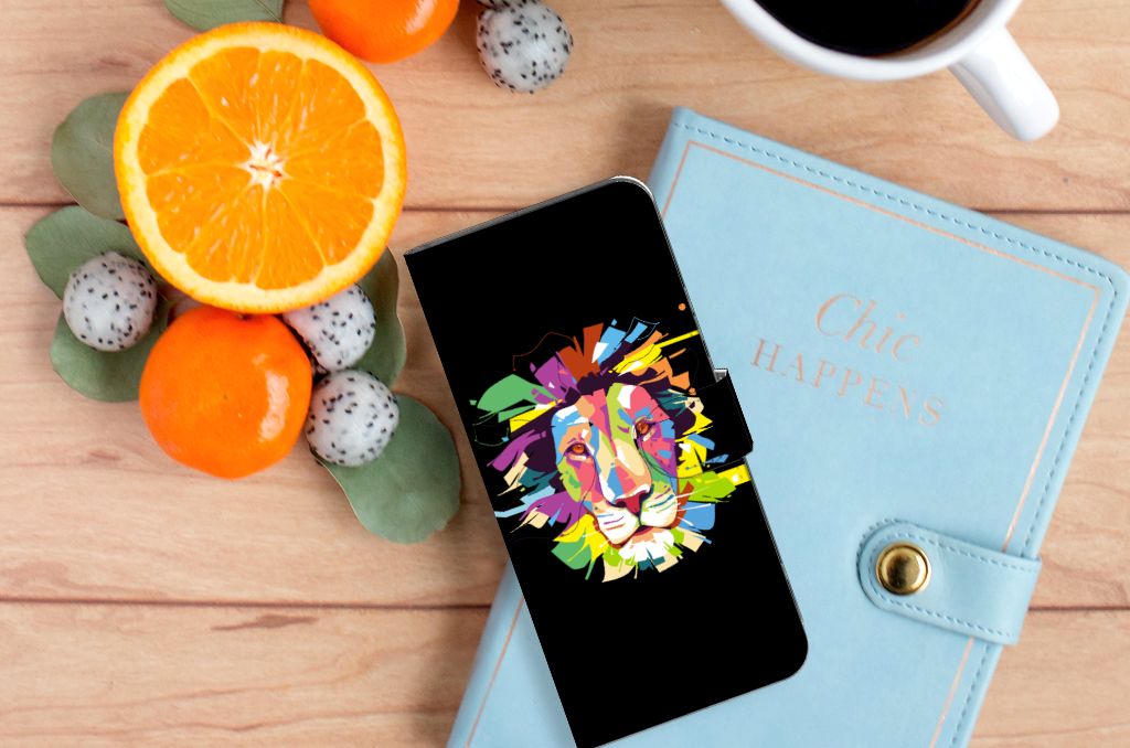 Xiaomi Redmi 10C Leuk Hoesje Lion Color