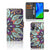 Huawei P Smart 2020 Hoesje Purple Flower