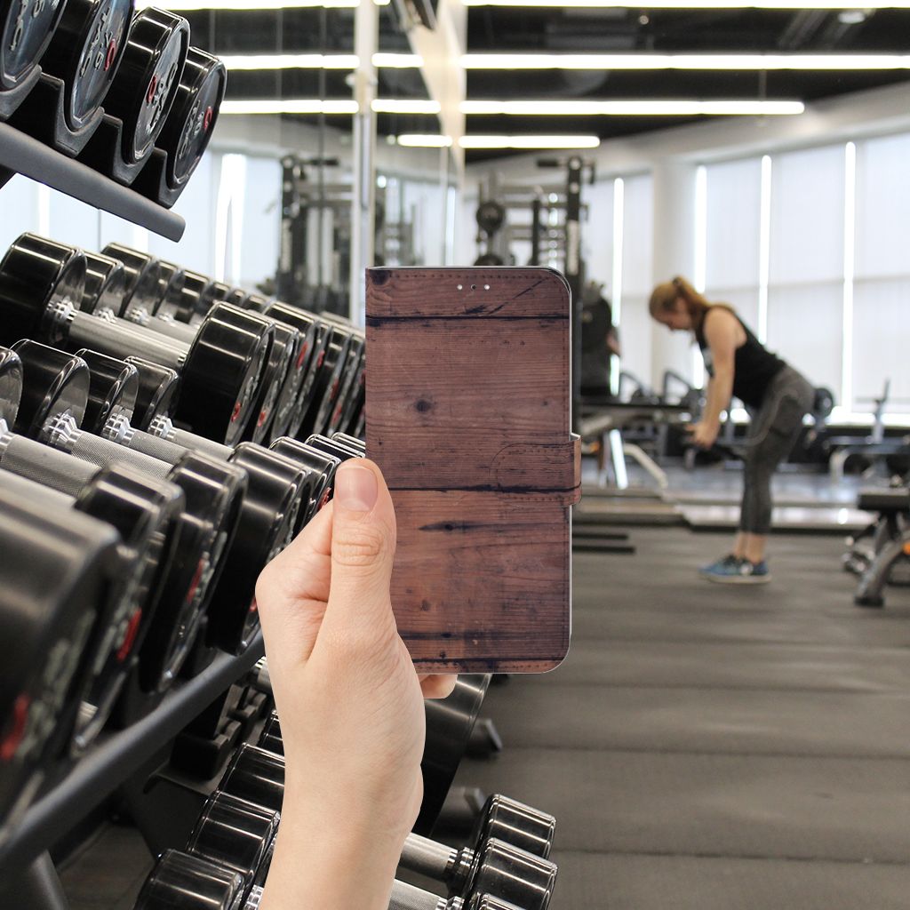 Samsung Galaxy A33 5G Book Style Case Old Wood