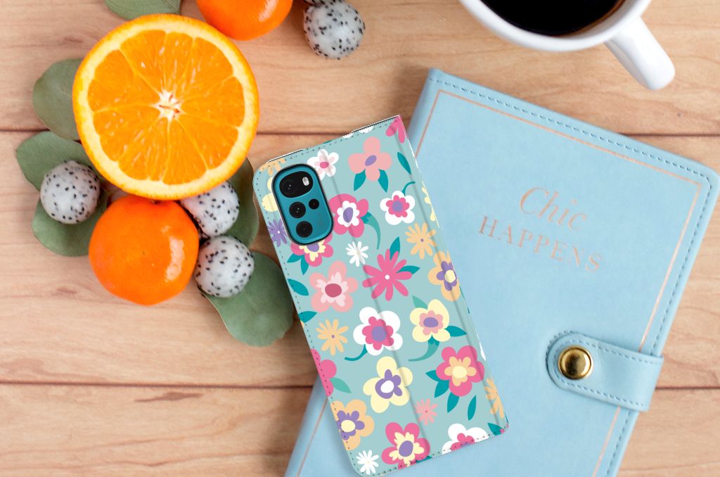 Motorola Moto G22 Smart Cover Flower Power - B2C Telecom