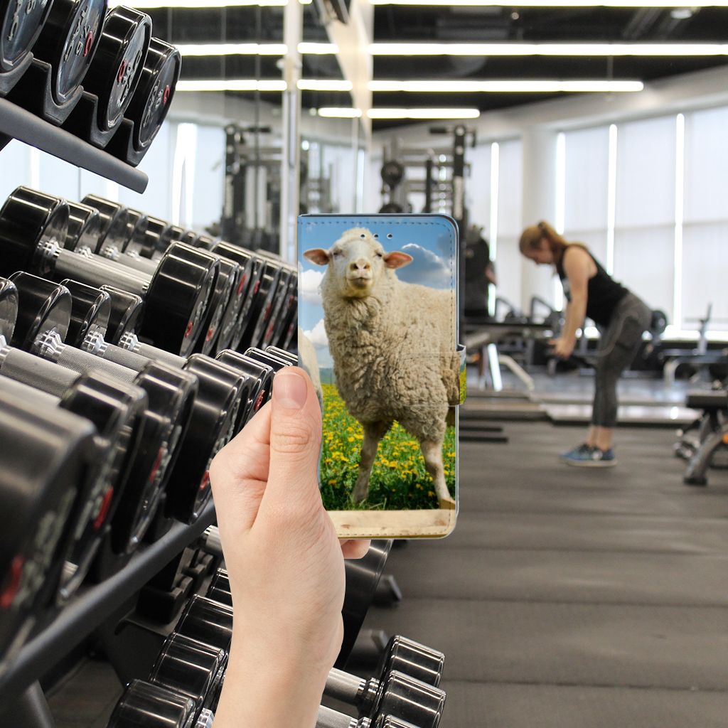 Xiaomi Redmi K20 Pro Telefoonhoesje met Pasjes Schaap en Lammetje