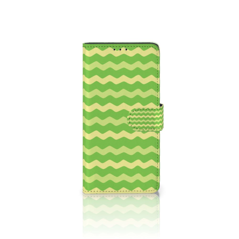 Samsung Xcover Pro Telefoon Hoesje Waves Green
