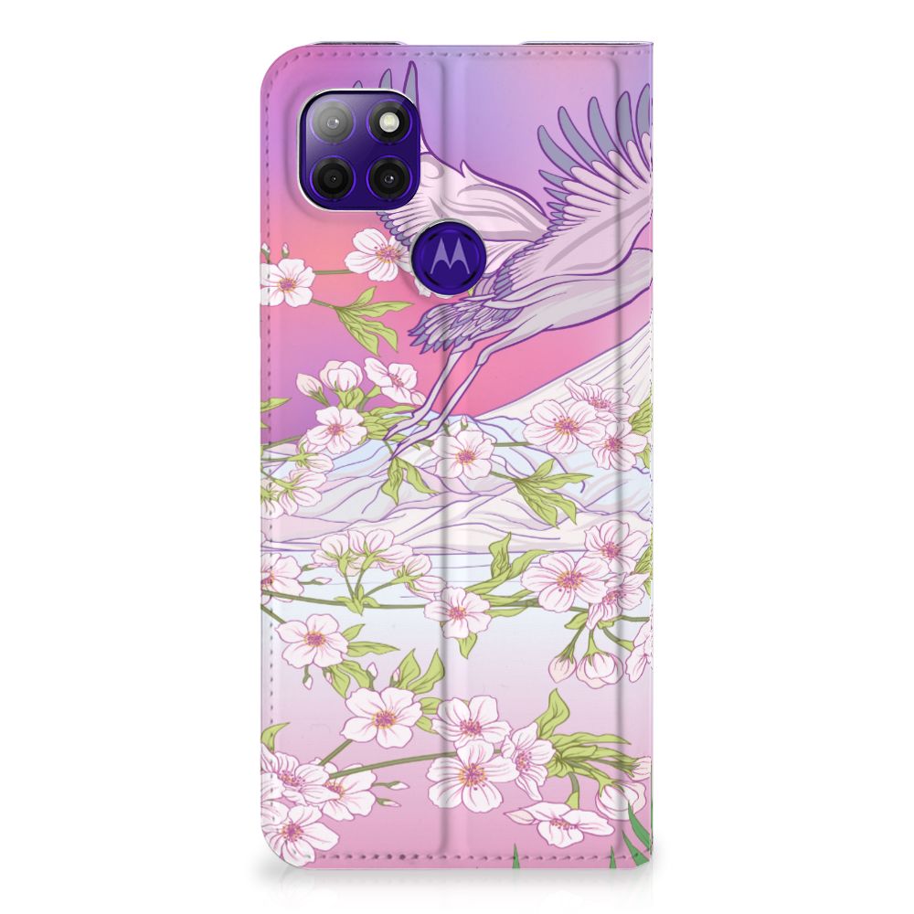 Motorola Moto G9 Power Hoesje maken Bird Flying - B2C Telecom