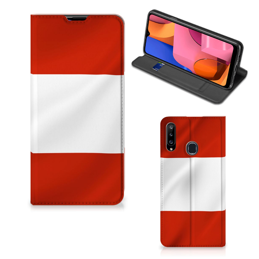 Samsung Galaxy A20s Standcase Oostenrijk - B2C Telecom