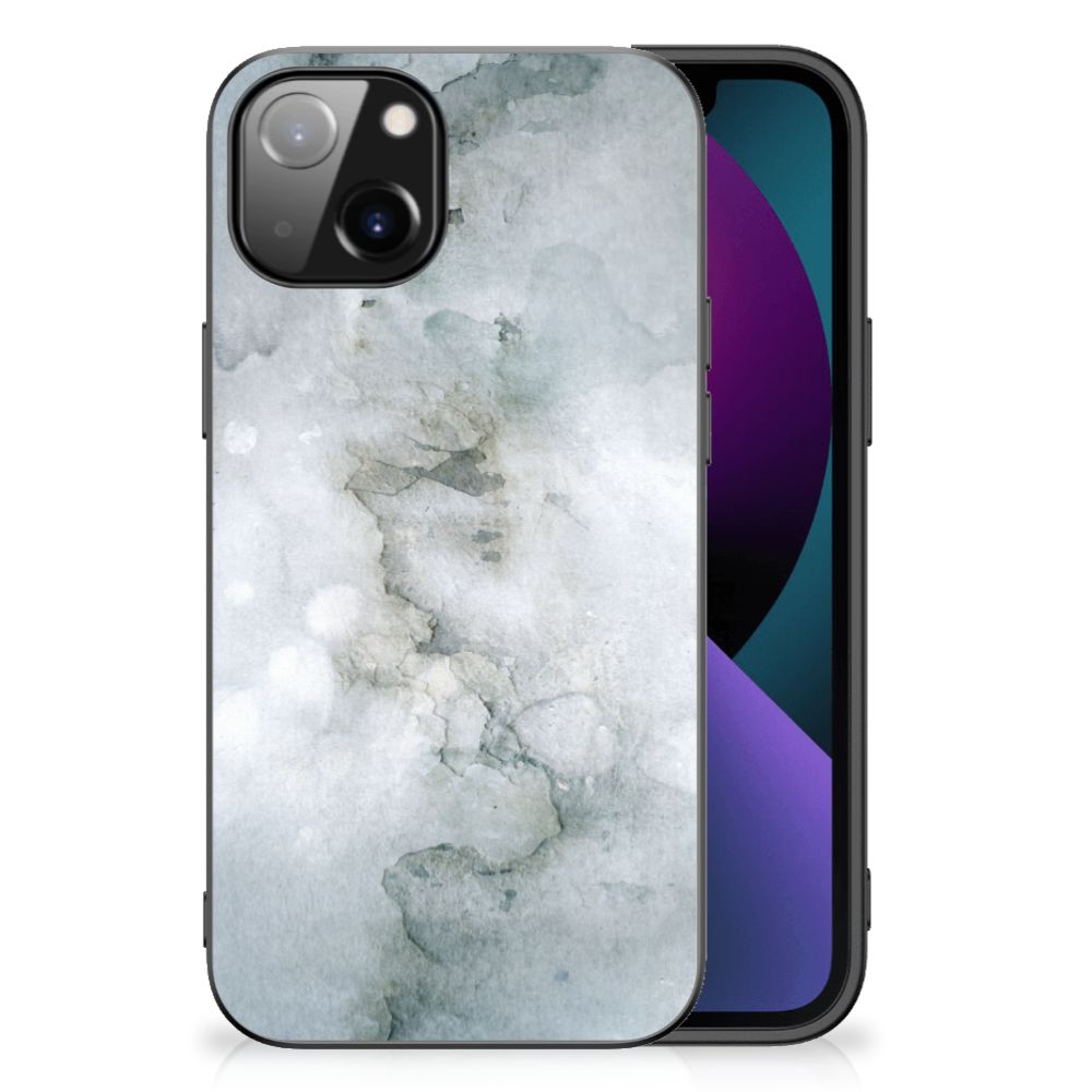 Kleurrijke Telefoonhoesje Apple iPhone 13 Painting Grey B2C Telecom