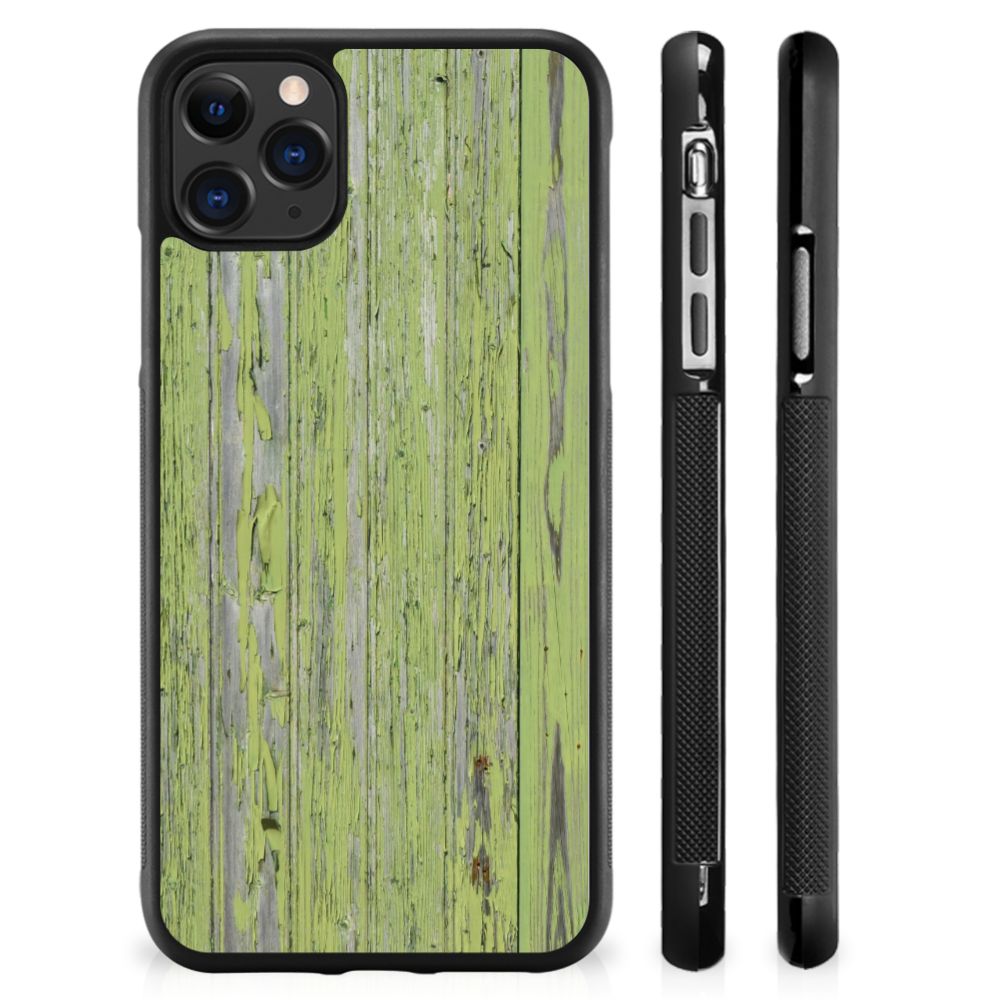 Apple iPhone 11 Pro Max Grip Case Green Wood B2C Telecom