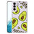 Samsung Galaxy S22 Stevig Bumper Hoesje Avocado Singing B2C Telecom