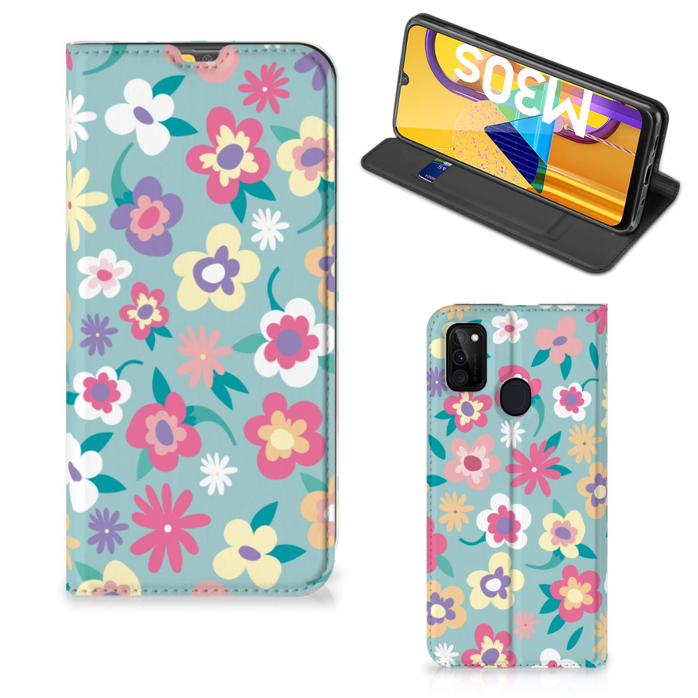 Samsung Galaxy M30s | M21 Smart Cover Flower Power - B2C Telecom
