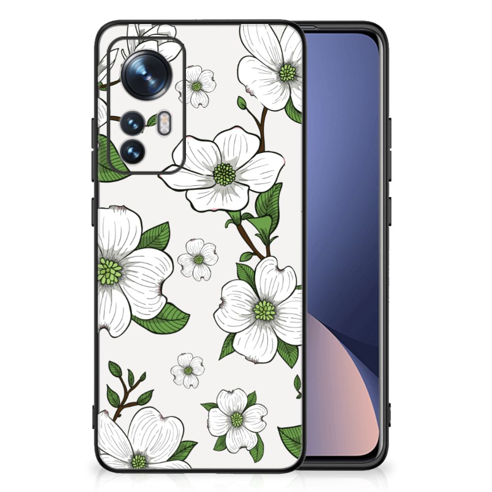 Xiaomi 12 | 12X Bloemen Hoesje Dogwood Flowers