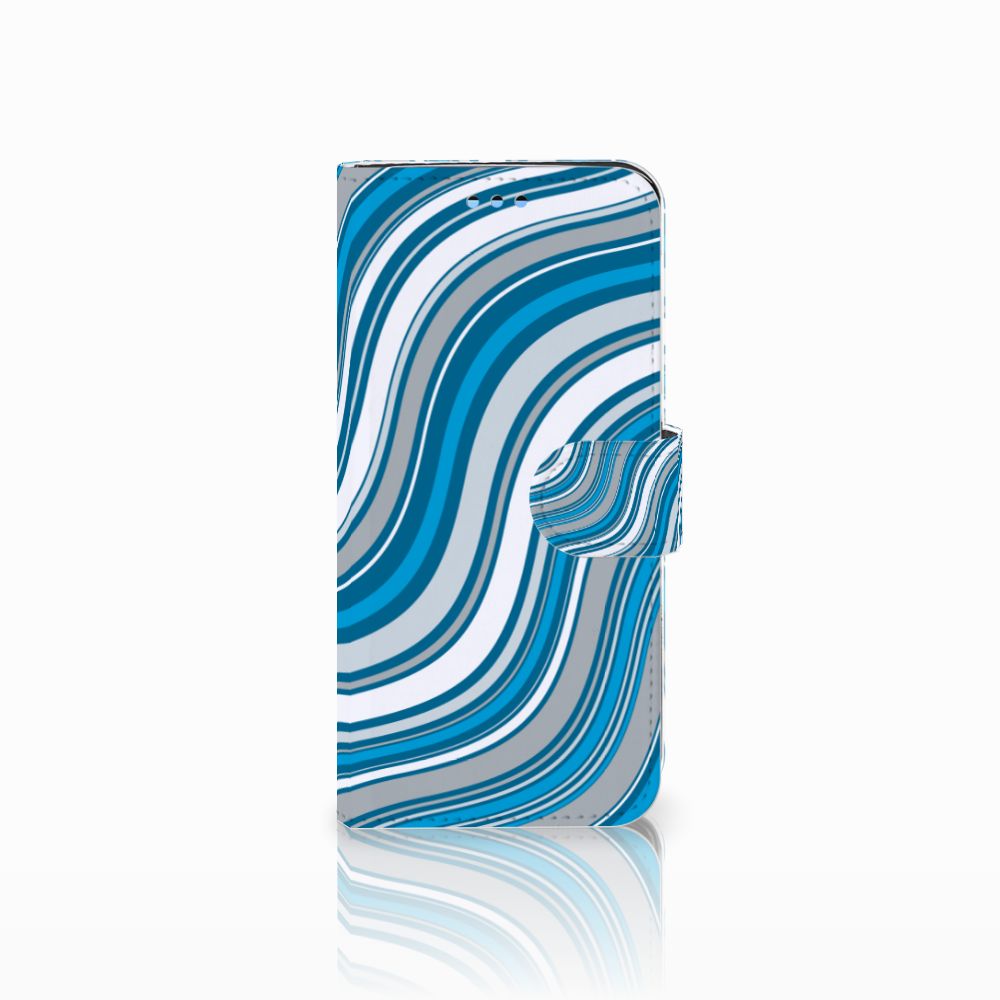 Samsung Galaxy S9 Telefoon Hoesje Waves Blue