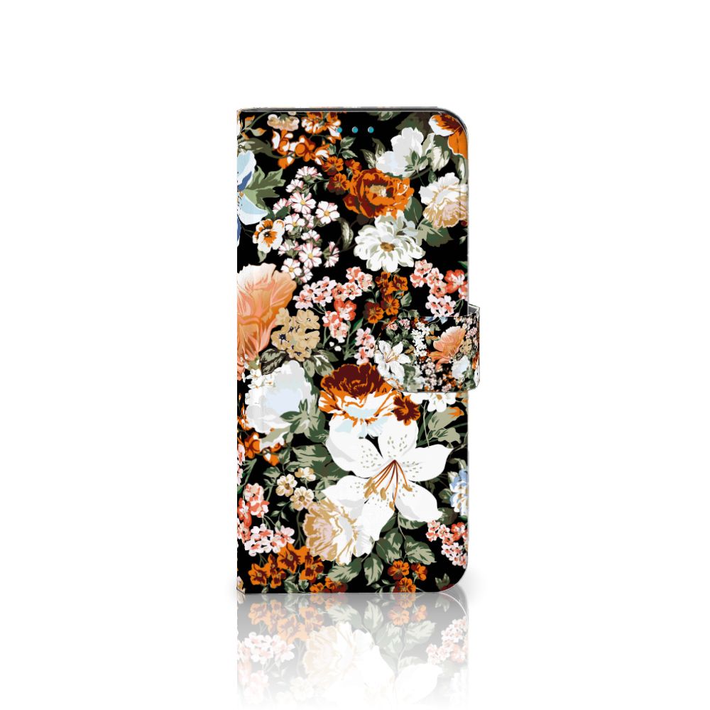 Hoesje voor Samsung Galaxy A73 5G Dark Flowers