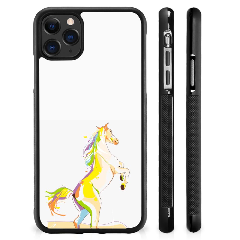 Apple iPhone 11 Pro Max Bumper Hoesje Horse Color B2C Telecom