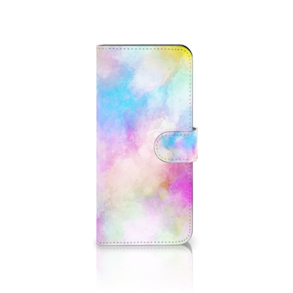 Hoesje OPPO Reno10 | 10 Pro Watercolor Light met pastelkleuren en unieke watercolor design.