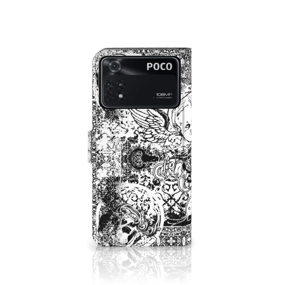 Telefoonhoesje met Naam Xiaomi Poco X4 Pro 5G Skulls Angel
