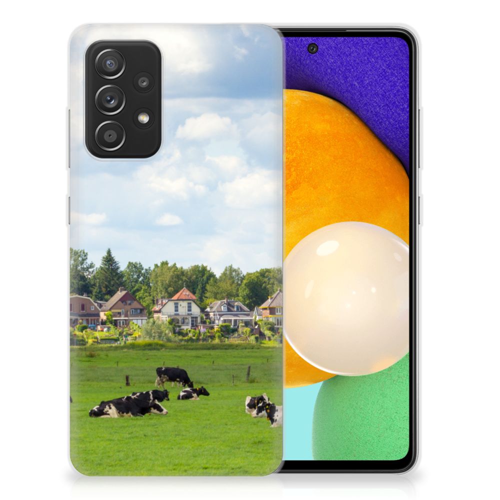 Samsung Galaxy A52 (5G/4G) TPU Hoesje Koeien