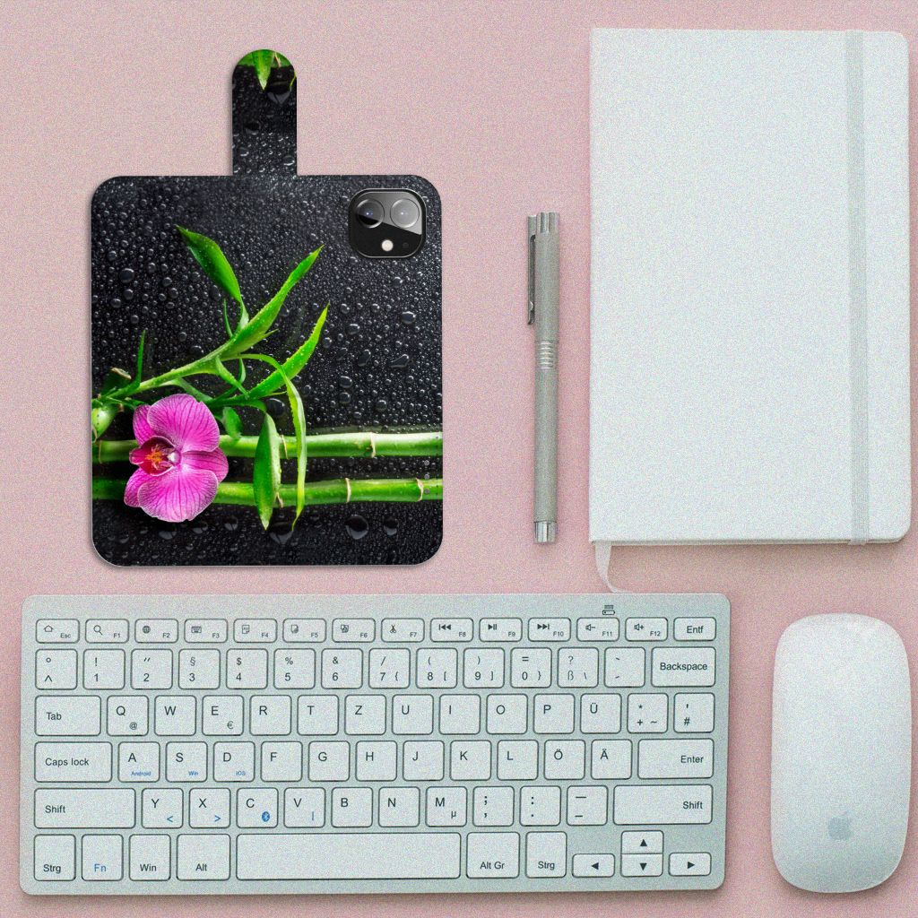 Apple iPhone 12 Mini Hoesje Orchidee