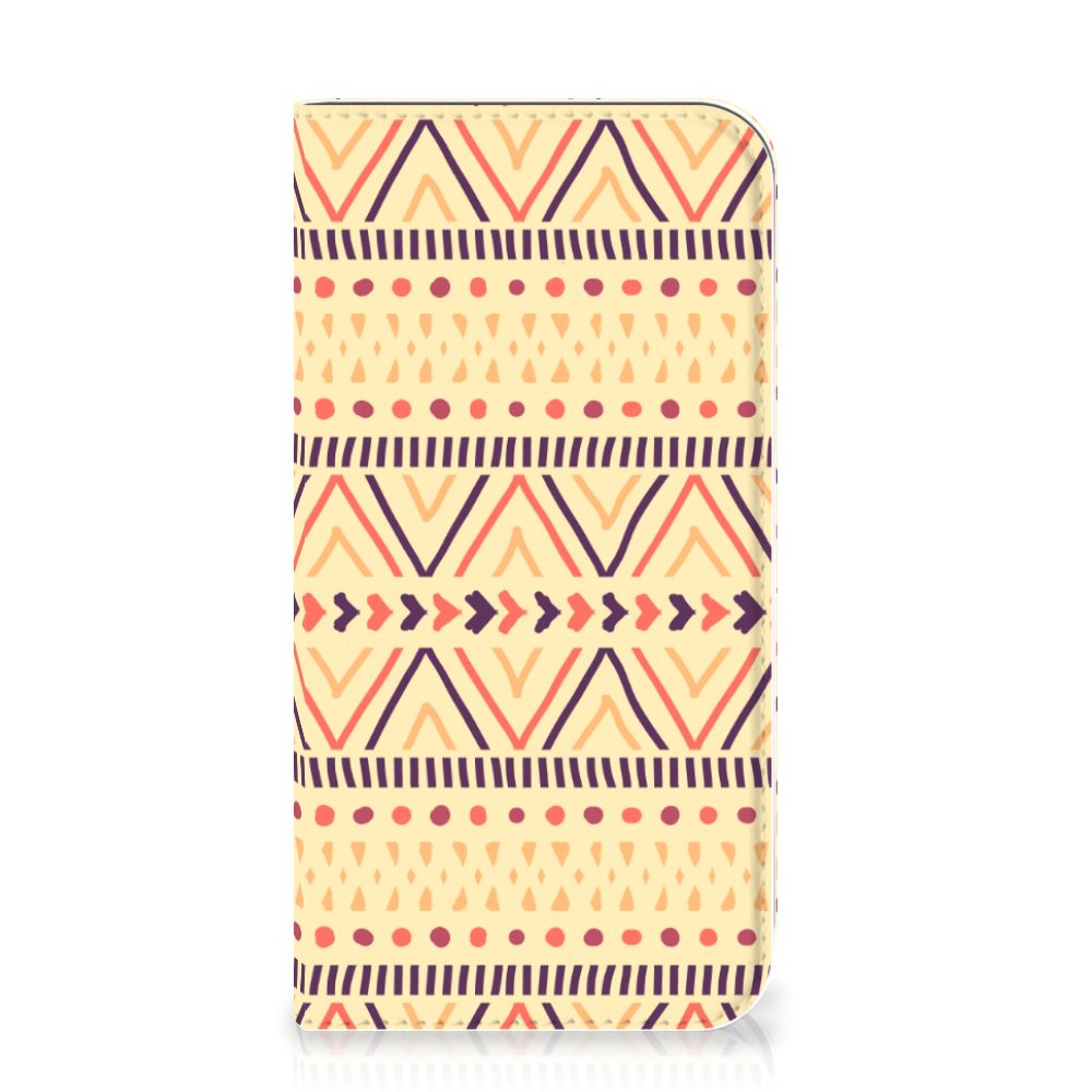 Apple iPhone 11 Pro Hoesje met Magneet Aztec Yellow