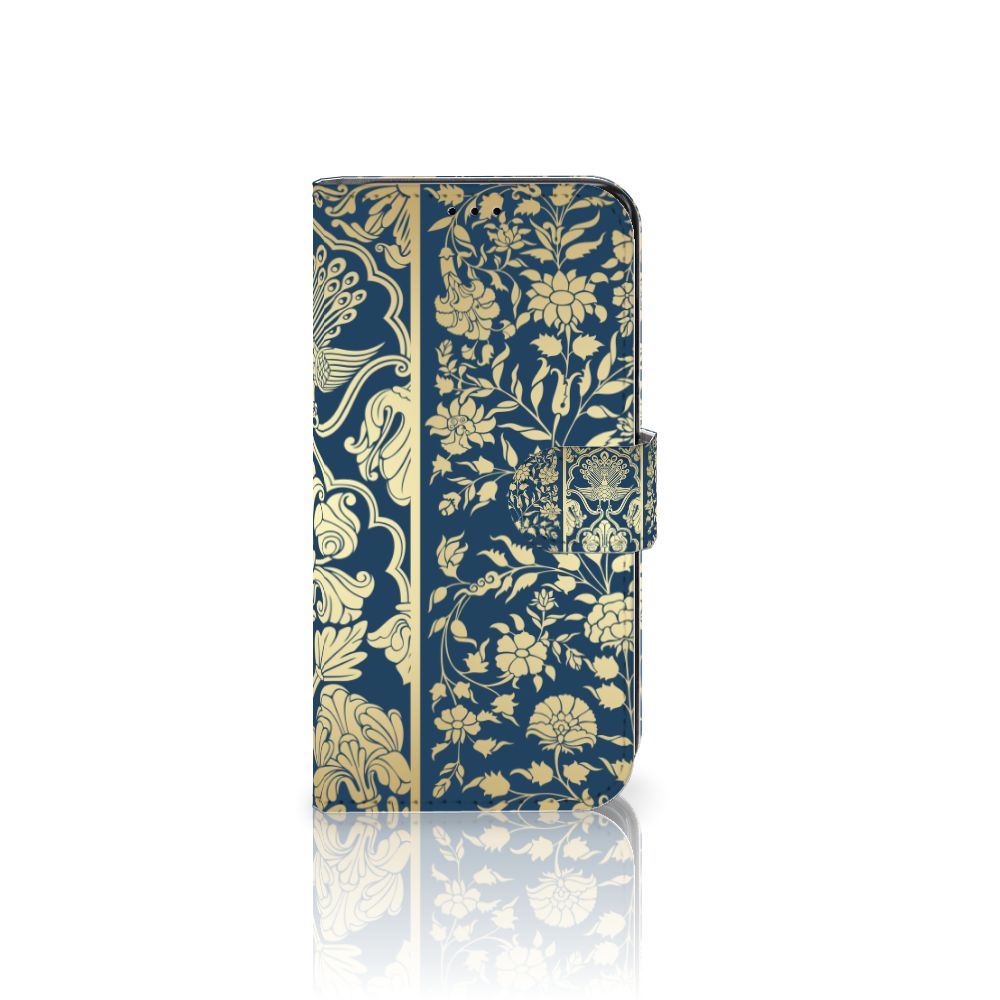 Samsung Galaxy S7 Edge Hoesje Beige Flowers
