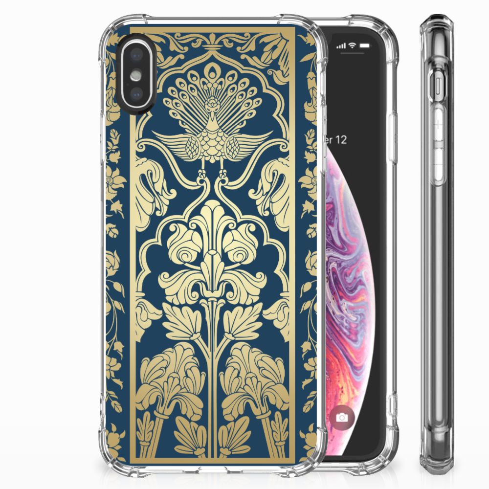Apple iPhone X | Xs Case Beige Flowers