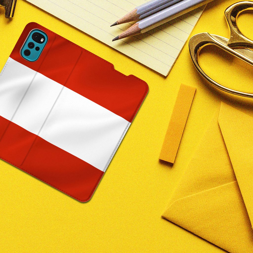 Motorola Moto G22 Standcase Oostenrijk - B2C Telecom