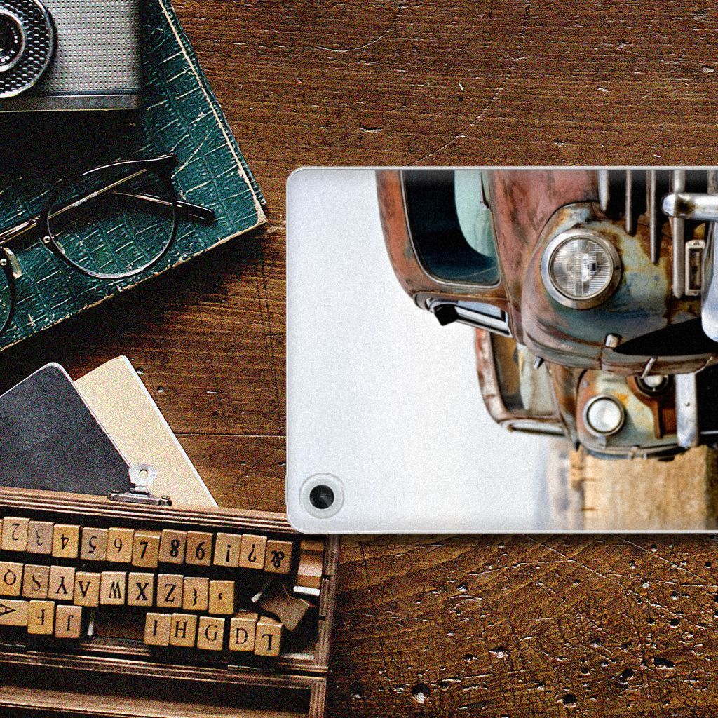 Lenovo Tab M10 Plus (3e generatie) Tablet Backcover met foto Vintage Auto - B2C Telecom