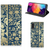 Samsung Galaxy A50 Smart Cover Beige Flowers