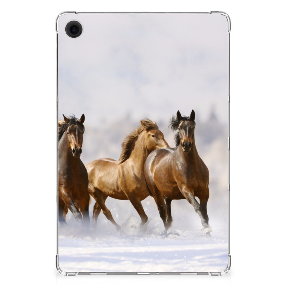 Samsung Galaxy Tab A9 Plus Back Case Paarden