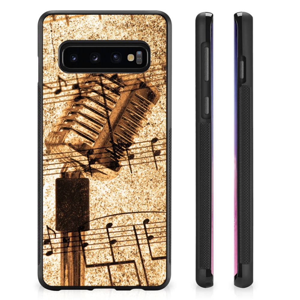 Samsung Galaxy S10+ Grip Case Bladmuziek